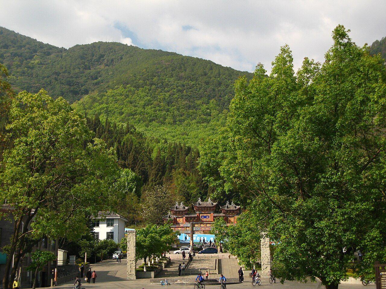 眉山 实景