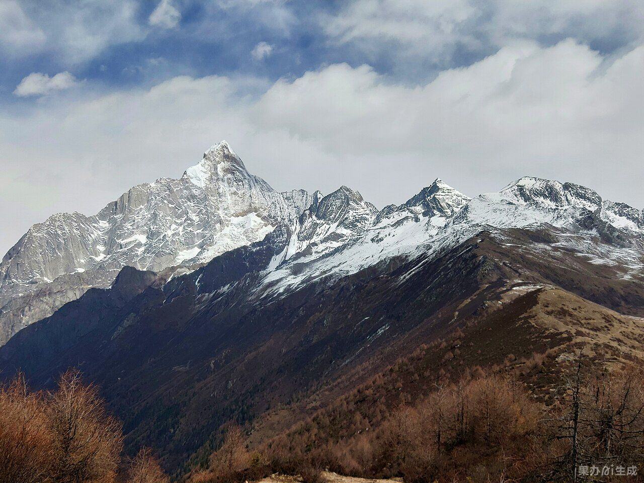 四姑娘山 3 日徒步线 实景
