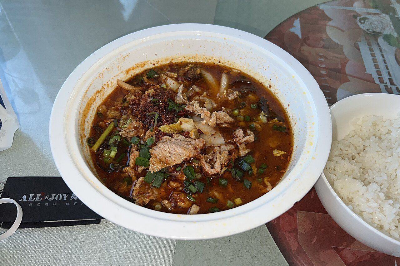 麻婆豆腐 实景